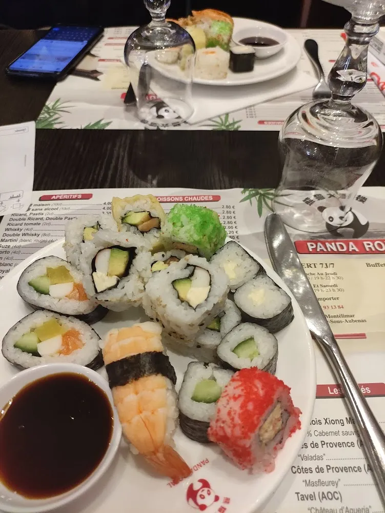Maki Et Sushi À la Crevette